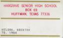 High School ID