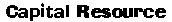 Capital Resource